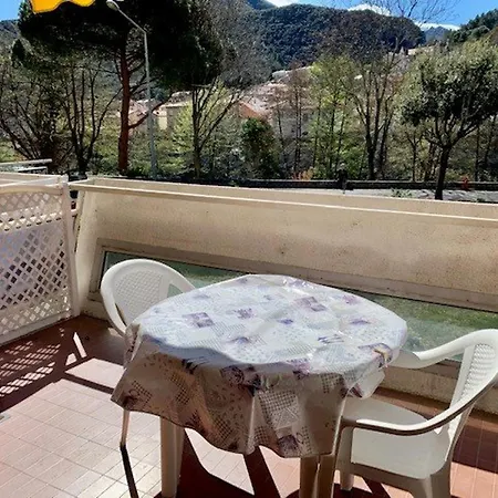 Apartamento F2 Avec Terrasse, Parking, Ascenseur Et Wifi - Animaux Acceptes - Amelie-les-bains - Fr-1-703-86 *